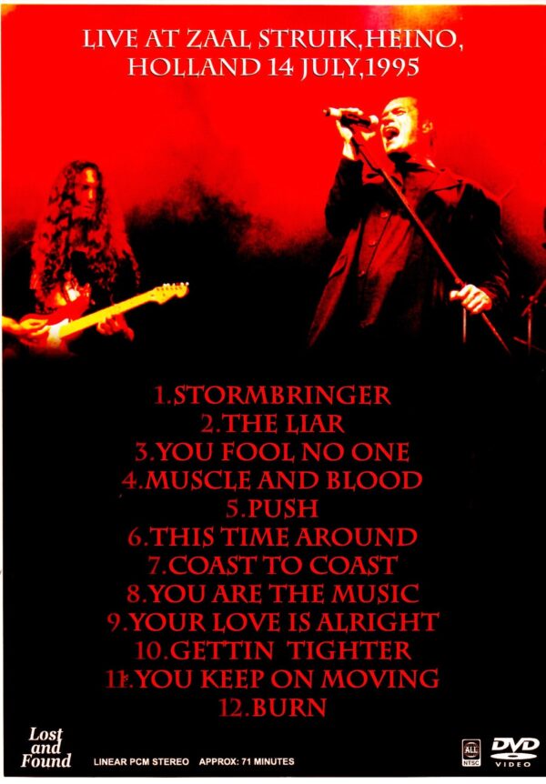 Glenn Hughes/Holland 1995 - Image 2