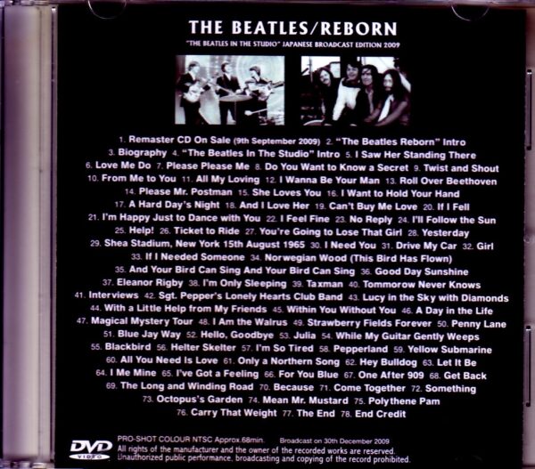 Beatles/Beatles in the Studio Japanesen Broadcast Ver. - Image 2