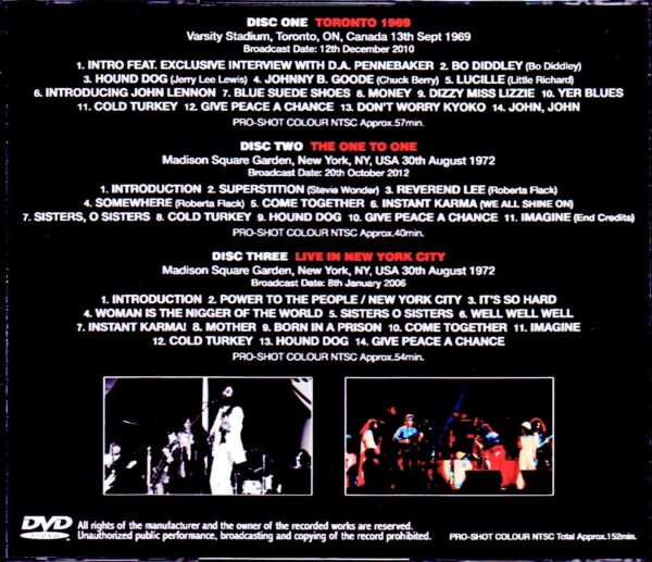 John Lennon/Canada 1969 & more Japanese Broadcast Ver. - Image 2