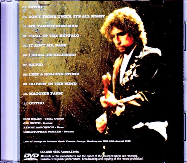 Bob Dylan/WA, USA 1988 - Image 2