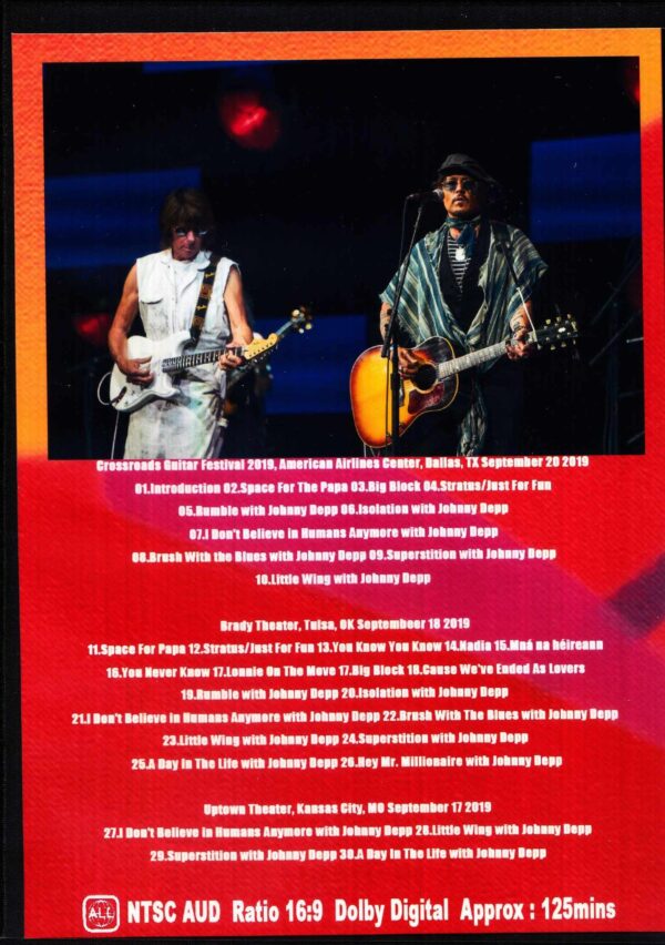 Jeff Beck/TX,USA 2019 & more - Image 2