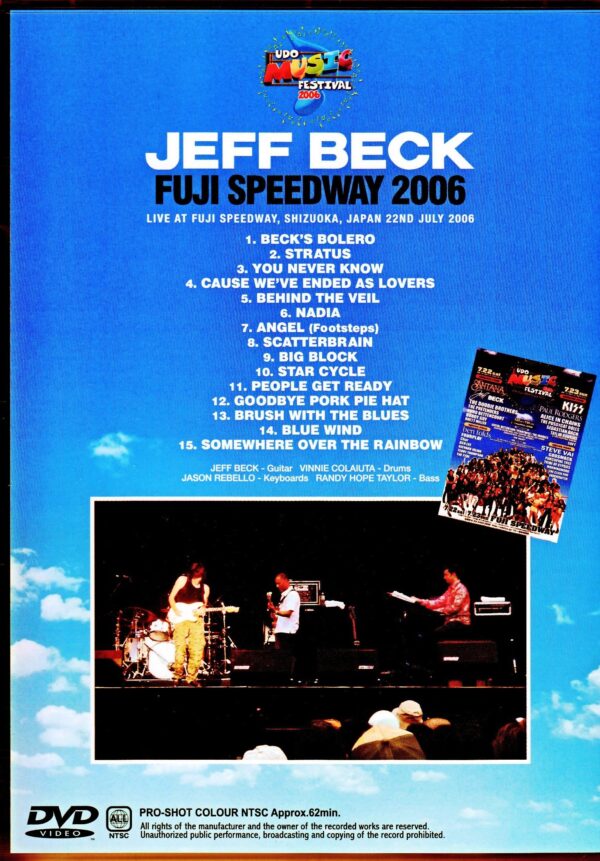 Jeff Beck/Shizuoka,Japan 2006 - Image 2