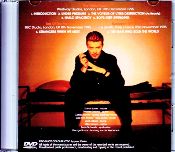 David Bowie/London,UK 1995 & more - Image 2