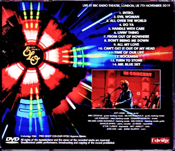 Jeff Lynne's ELO Electric Light Orchestra/London,UK 2019 - Image 2