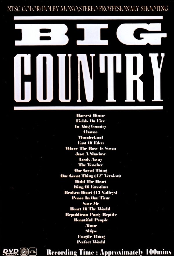 Big Country/Video Collection - Image 2