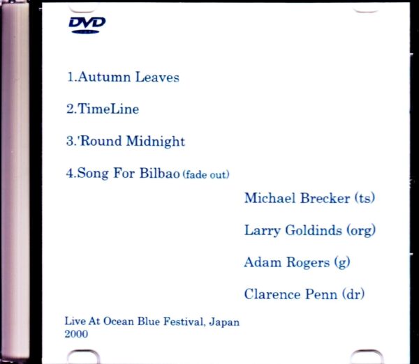 Michael Brecker/Ibaraki,Japan 2000 - Image 2