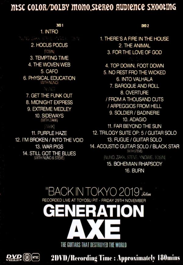 Generation Ax/Tokyo,Japan 2019 Sound IEM Matrix - Image 2
