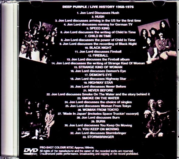 Deep Purple/Live History 1968-1976 - Image 2