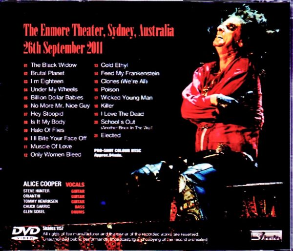 Alice Cooper,Orianthi/Australia 2011 - Image 2