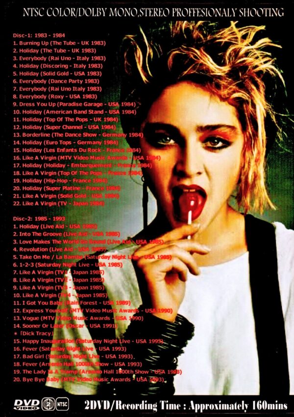 Madonna/Early Performance Collection 1983-1993 - Image 2