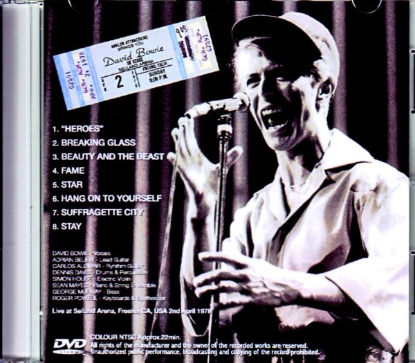 David Bowie/CA, USA 1978 - Image 2