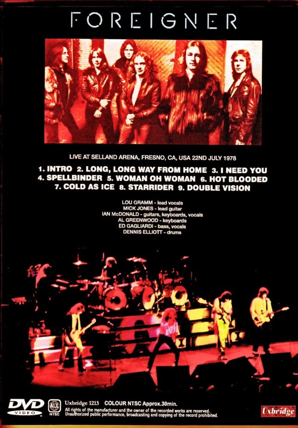 Foreigner/CA, USA 1978 - Image 2