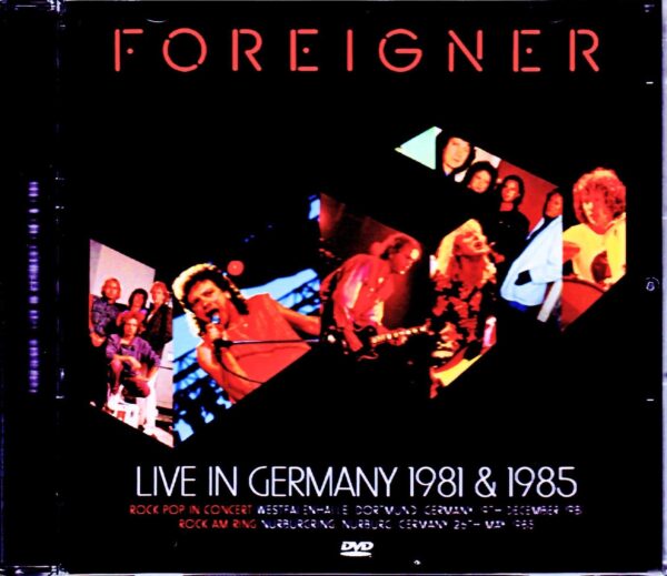 Foreigner/Germany 1981 & 1985 Japanese Broadcast Version