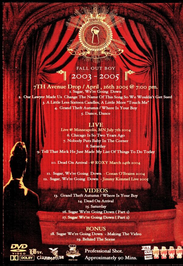 Fall Out Boy/Video and Performances 2003-2005 - Image 2