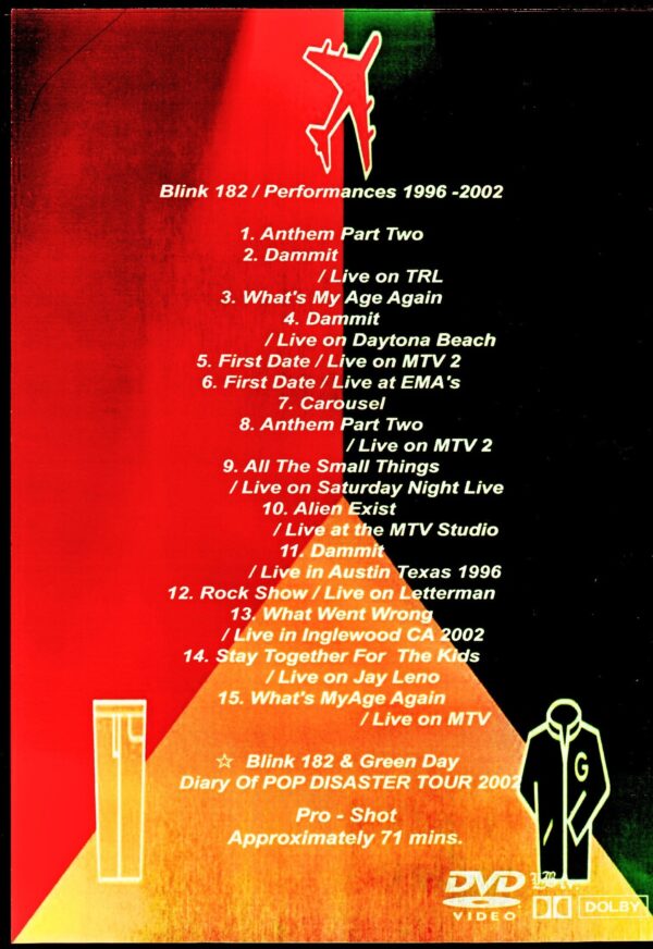 Blink 182/Performances 1996-2002 - Image 2