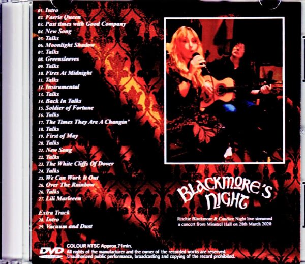 Blackmore's Night/NY,USA 2020 - Image 2