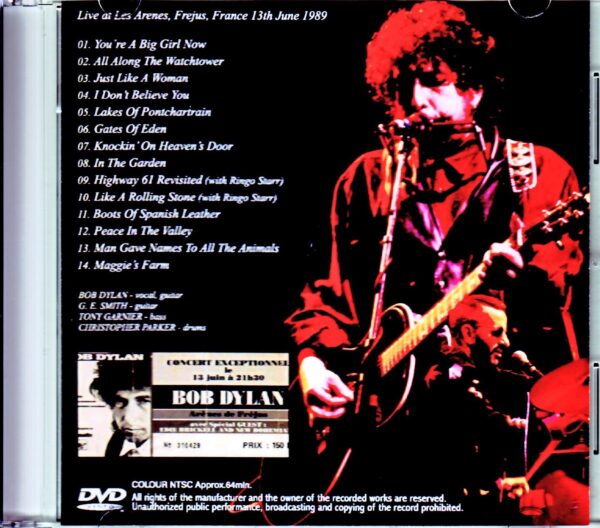 Bob Dylan,Ringo Starr/France 1989 - Image 2