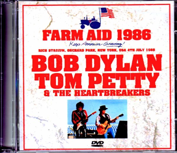 Bob Dylan,Tom Petty & the Heartbreakers/NY,USA 1986