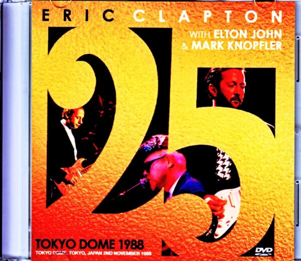 Eric Clapton,Elton John,Mark Knopfler/Tokyo,Japan 11.2.1988