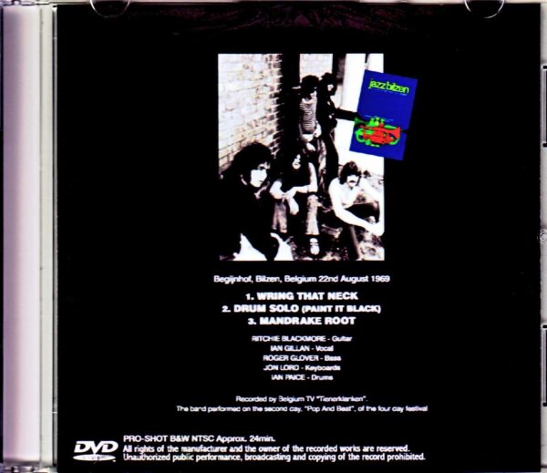 Deep Purple/Belgium 1969 - Image 2