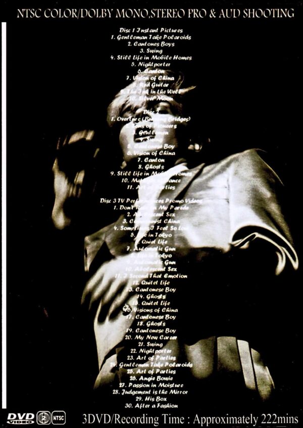 David Sylvian/Live & Video Compilation Vol.3 - Image 2