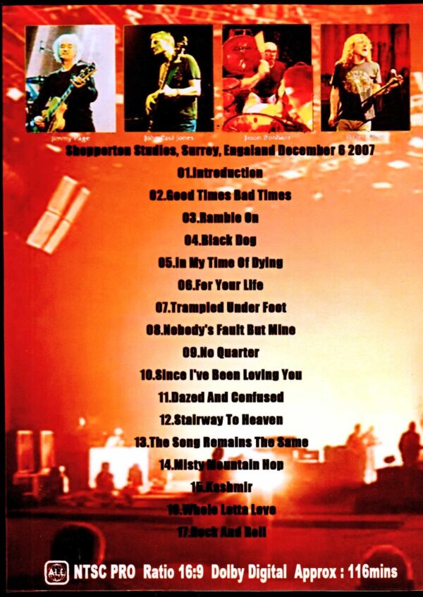 Led Zeppelin/London,UK 2007 Rehearsals - Image 2