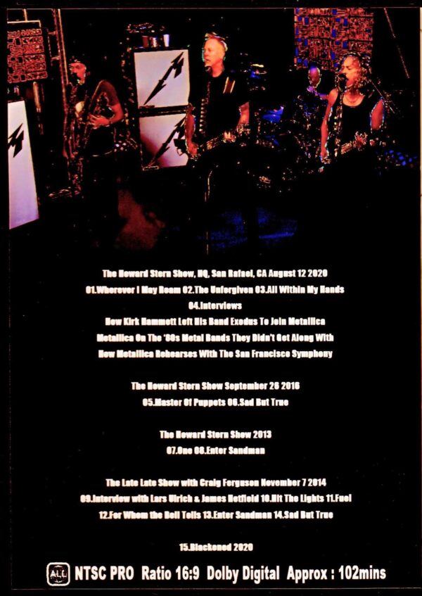 Metallica/S & M 2Promotion Broadcast Show 2020 - Image 2