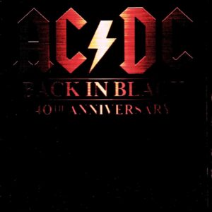 AC/DC/Back in Black 40th anniversary video