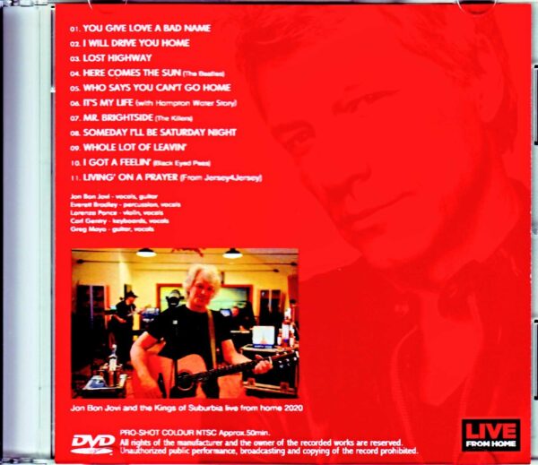 Jon Bon Jovi/Home Video Collection 2020 - Image 2