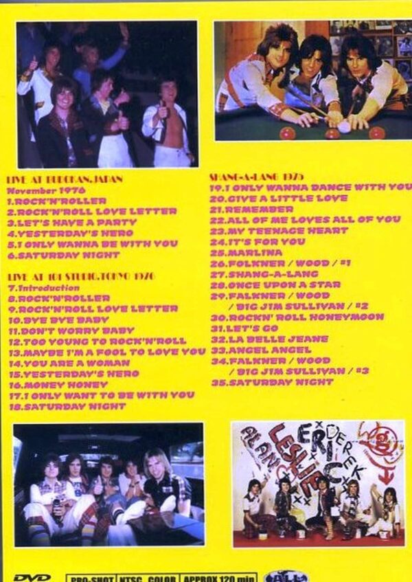 Bay City Rollers/Tokyo,Japan 1975 & more - Image 2