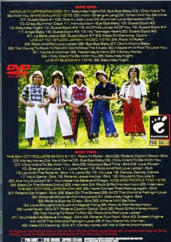 Bay City Rollers/Video Collection 1974-1978 - Image 2