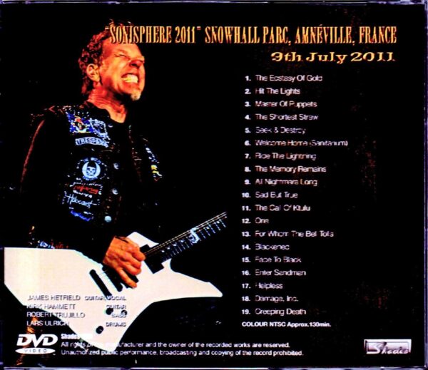 Metallica/France 2011 with Stereo SBD - Image 2