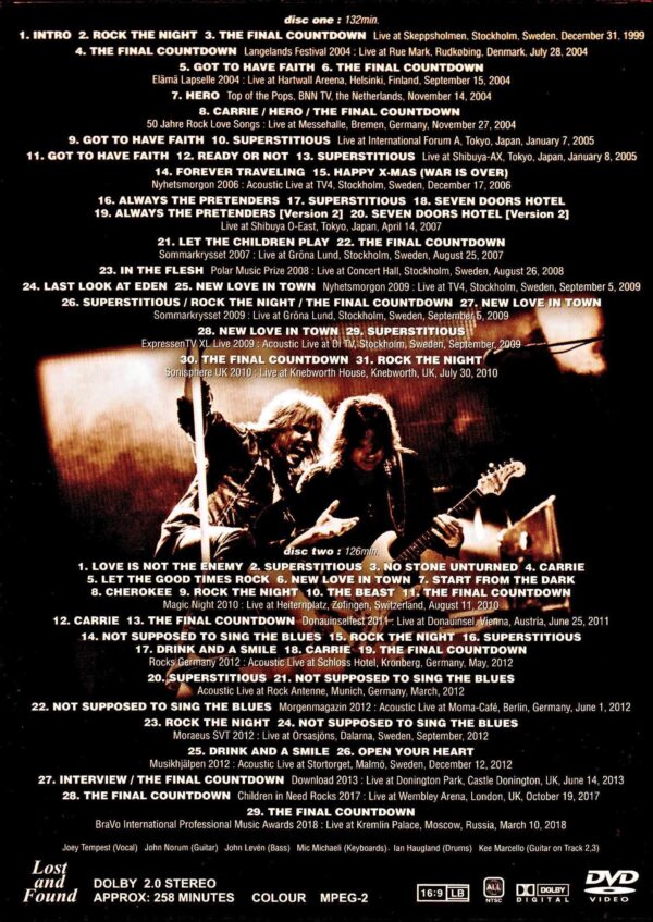 Europe/Pro Shot Live Video Collection 1999-2018 - Image 2