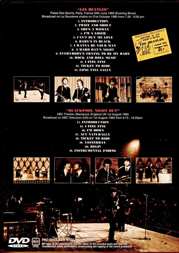 Beatles/Paris performance 1965 New Remaster & more - Image 2