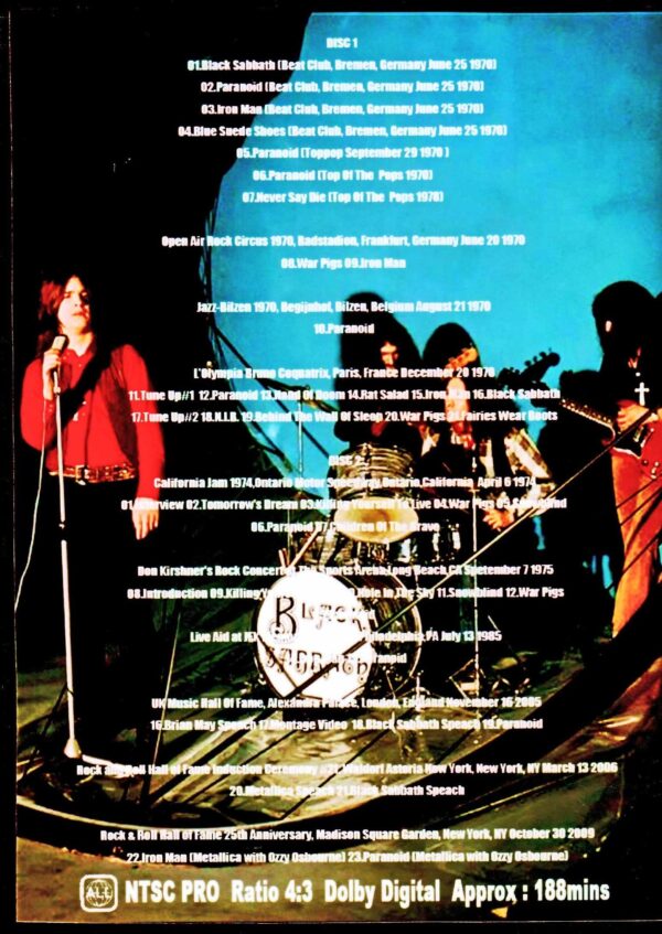 Black Sabbath/Live with Ozzy 1970-2006 - Image 2