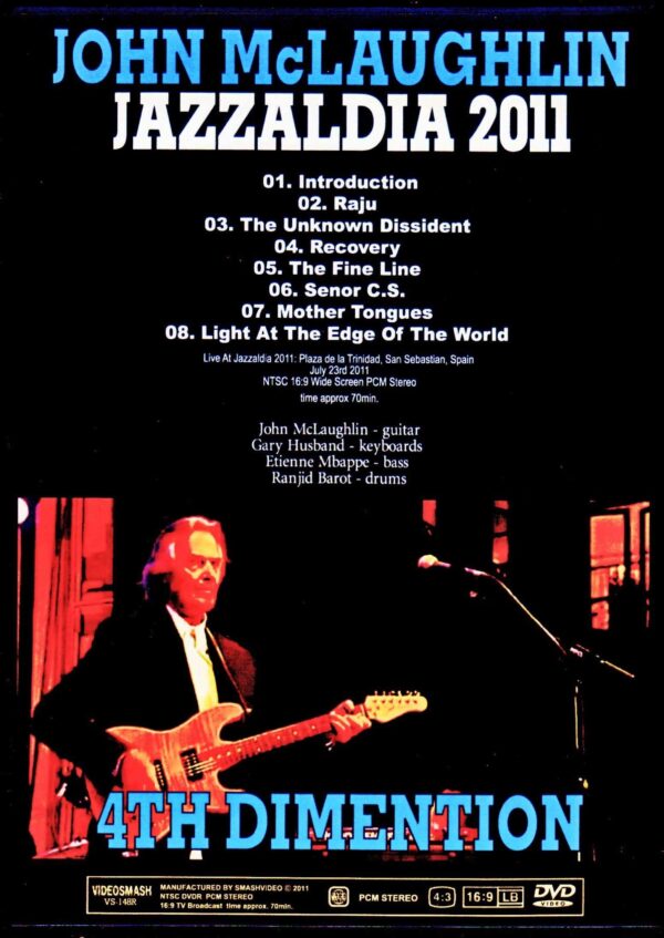 John McLaughlin 4th Dimention/Spain 2011 - Image 2