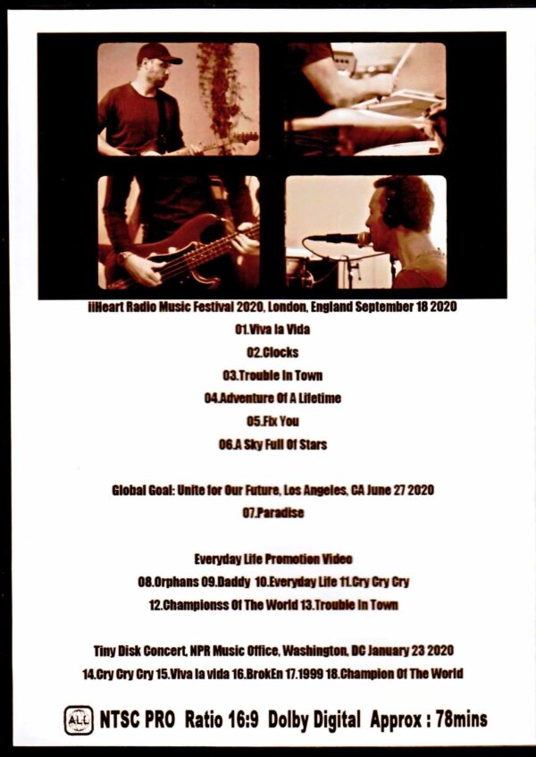 Coldplay/Activities during the self-restraint period 2020 - Image 2
