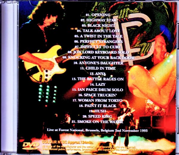 Deep Purple/Belgium 1993 - Image 2