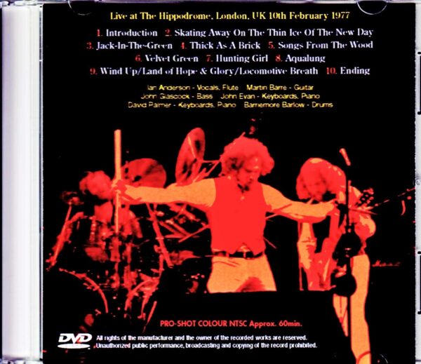 Jethro Tull/London,UK 1977 - Image 2