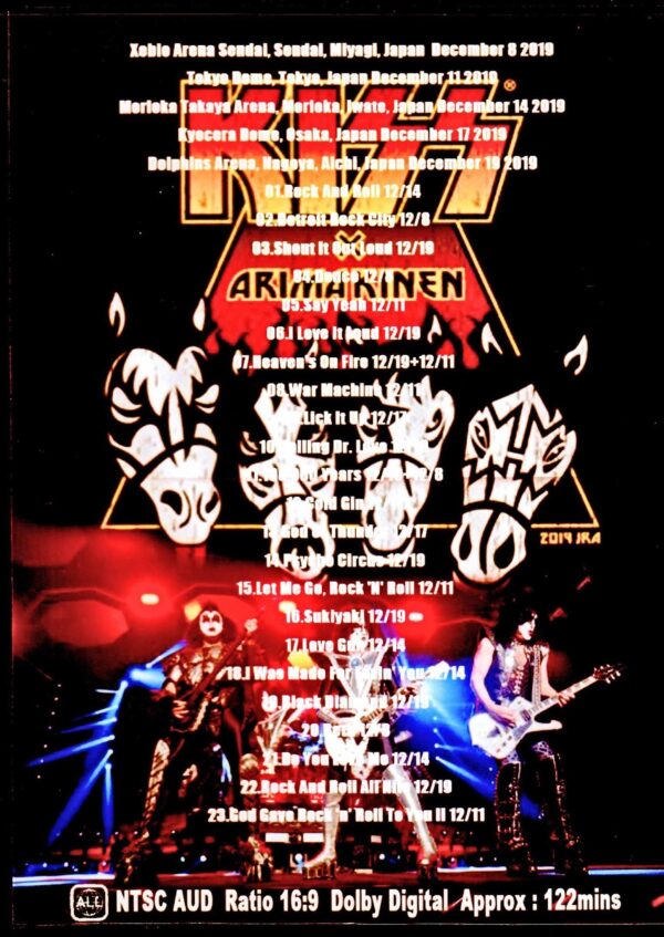 Kiss/Japan Performance 2019 Japan Tour Collection 2019 Sound Matrix Edition - Image 2