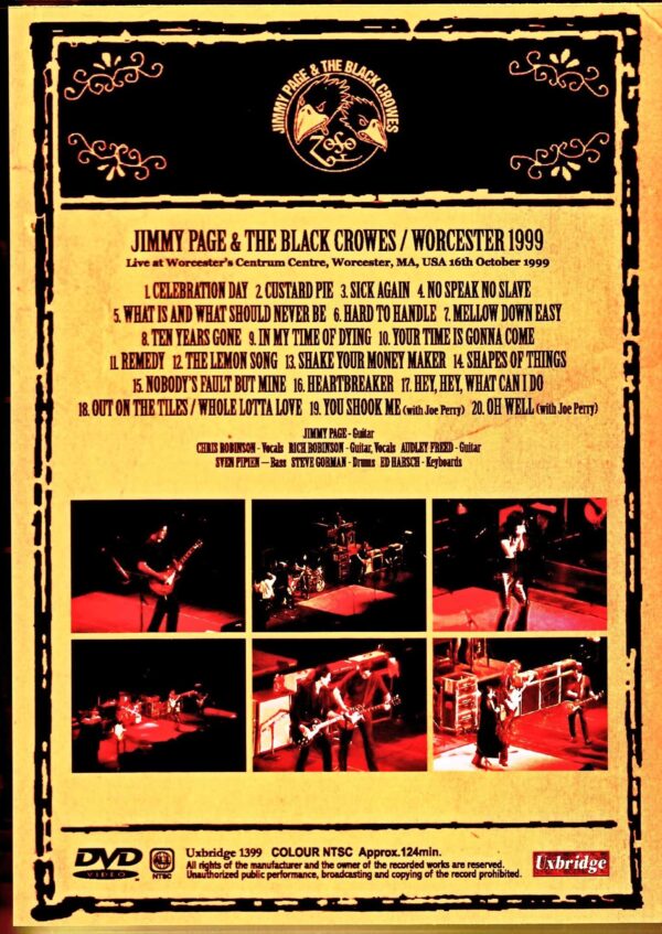 Jimmy Page,Black Crowes/MA,USA 1999 - Image 2