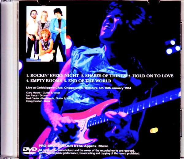 Gary Moore/UK 1984 Best Quality - Image 2