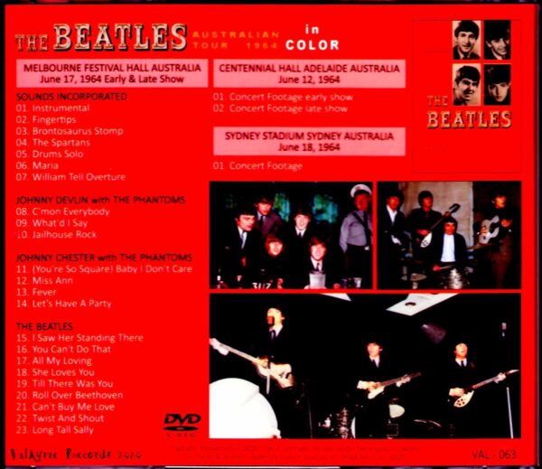 Beatles/Australian Tour Color Version Australian Tour 1964 Color Version - Image 2