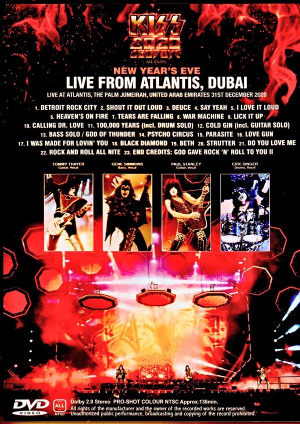 Kiss/Shocking Virtual Concert Dubai 2020 Upgrade - Image 2