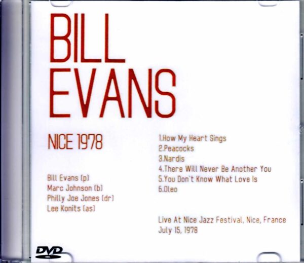 Bill Evans/France 1978 - Image 2