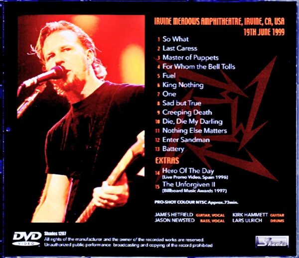 Metallica/CA, USA 1999 - Image 2