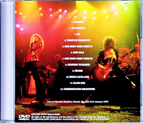 Led Zeppelin/MI, USA 1975 8mm Film - Image 2