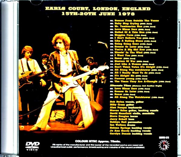 Bob Dylan/London,UK 1978 Film Compilation - Image 2