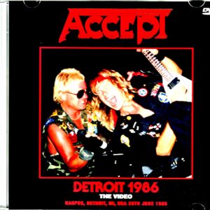 Accept/MI, USA 1986 with Ultimate Sound