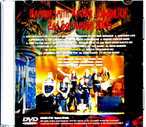 Iron Maiden/London,UK 2005 - Image 2